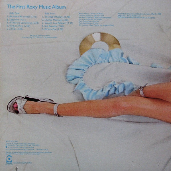 Roxy Music : Roxy Music (LP, Album, RE)