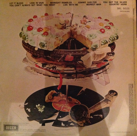 The Rolling Stones : Let It Bleed (LP, Album, RE)