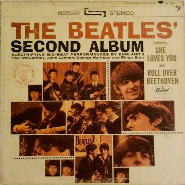 The Beatles : The Beatles' Second Album (LP, Album, RE, Win)