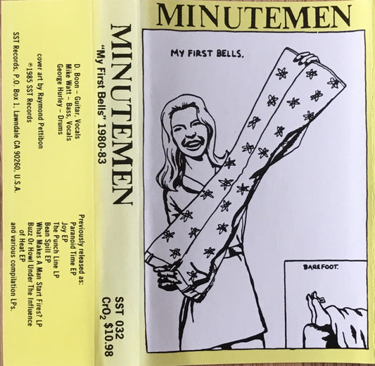 Minutemen : "My First Bells" 1980-83 (Cass, Comp, CrO)