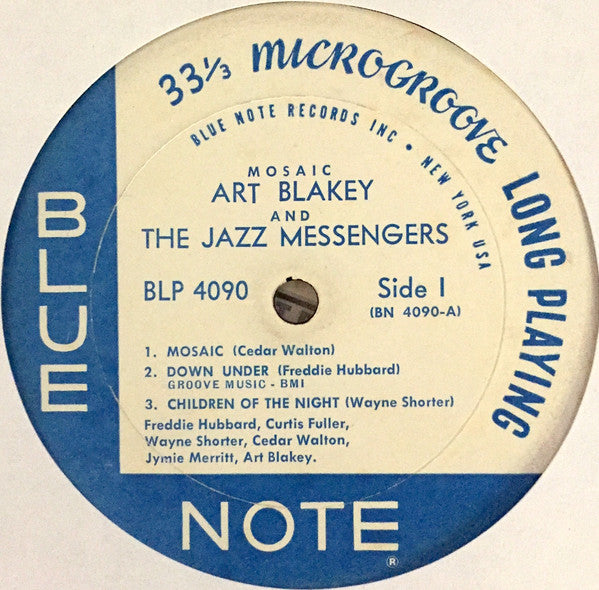 Art Blakey & The Jazz Messengers : Mosaic (LP, Album, Mono, No )