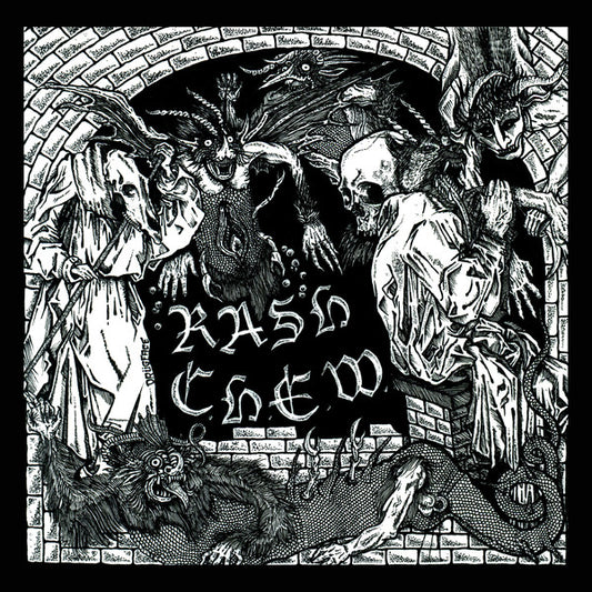 Rash (10), C.H.E.W. : Rash / C.H.E.W. - split 7" (7", EP)