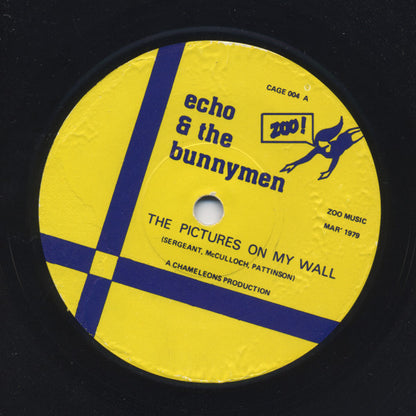 Echo And The Bunnymen* : The Pictures On My Wall (7", Single)