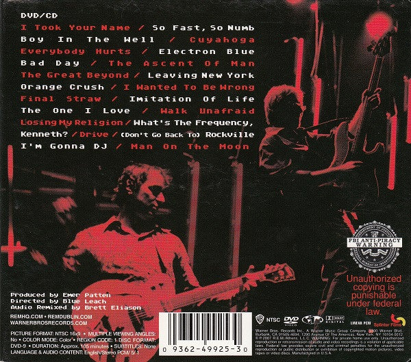 R.E.M. : Live (2xCD + DVD-V, NTSC)