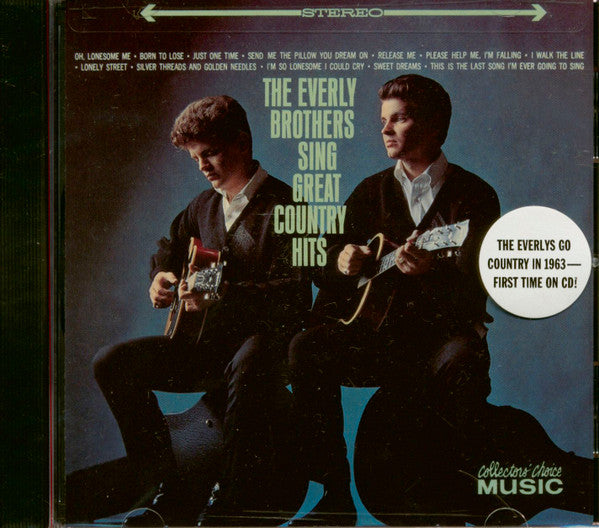 Everly Brothers : The Everly Brothers Sing Great Country Hits (CD, RE, RM)