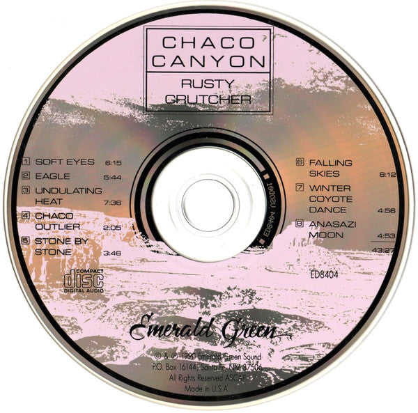 Rusty Crutcher : Chaco Canyon (CD, Album)