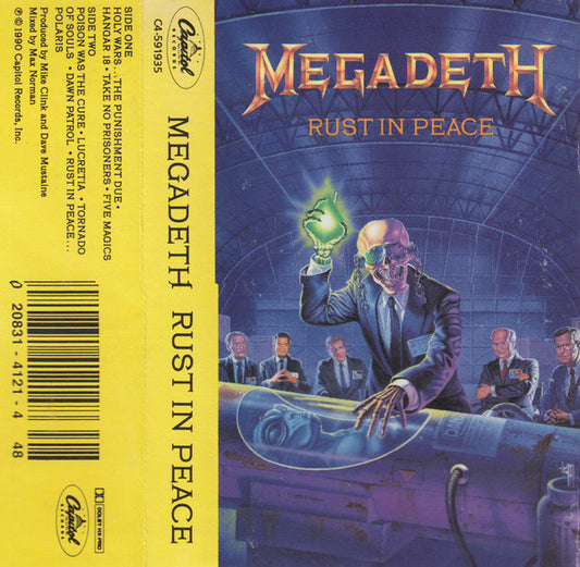 Megadeth : Rust In Peace (Cass, Album, SR)