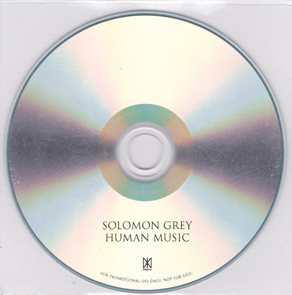 Solomon Grey : Human Music (CDr, Album, Promo)