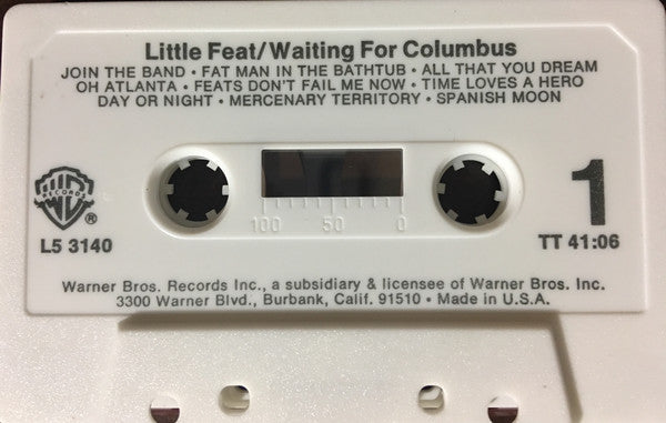 Little Feat : Waiting For Columbus (Cass, Album, Dou)