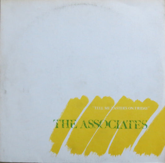 The Associates : Tell Me Easter's On Friday (12", Single, RP, WEA)