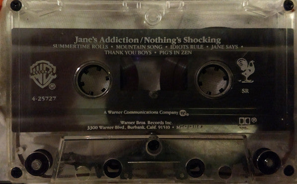 Jane's Addiction : Nothing's Shocking (Cass, Album, SR)