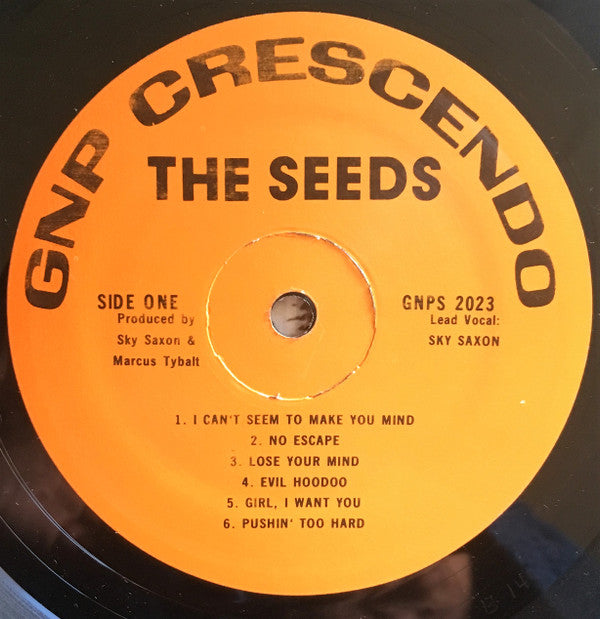 The Seeds : The Seeds (LP, Album)