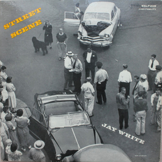 Jay White (3) : Street Scene (LP, Album, Mono)