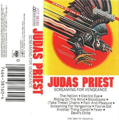 Judas Priest : Screaming For Vengeance (Cass, Album)