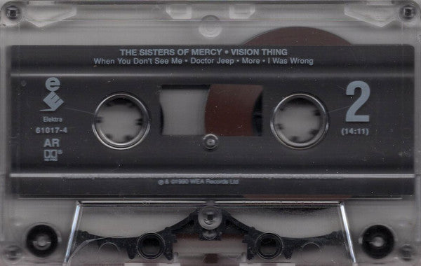 The Sisters Of Mercy : Vision Thing (Cass, Album, AR)