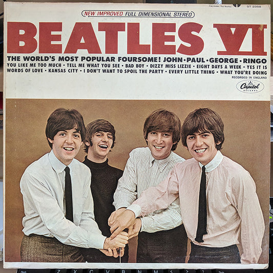 The Beatles : Beatles VI (LP, Album, RE)