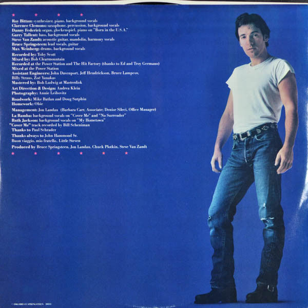 Bruce Springsteen : Born In The U.S.A. (LP, Album, Car)