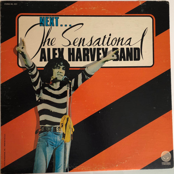 The Sensational Alex Harvey Band : Next (LP, Album, RE, PRC)