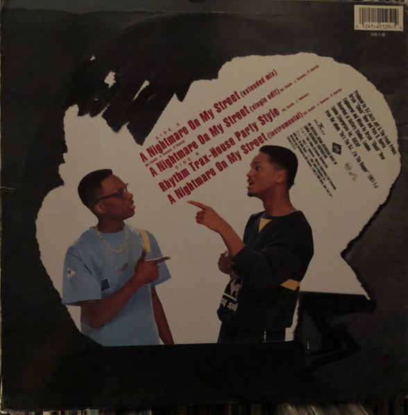 D.J. Jazzy Jeff, The Fresh Prince* : A Nightmare On My Street (12")