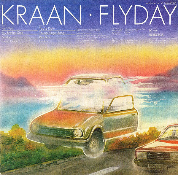 Kraan : Flyday (LP, Album, Ltd, Blu)