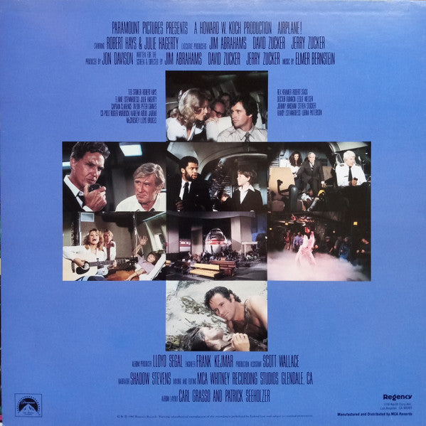 Various : Airplane! Soundtrack (LP, Album, Glo)