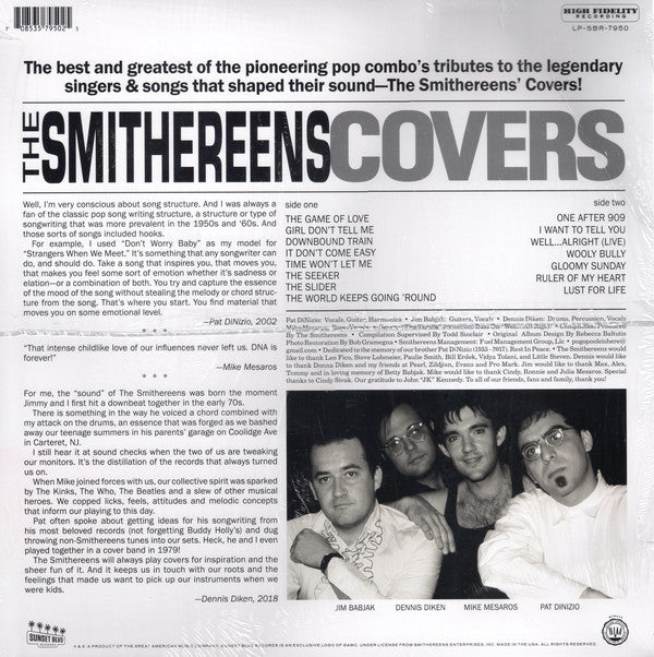 The Smithereens : Covers (LP, Comp, RE, Red)