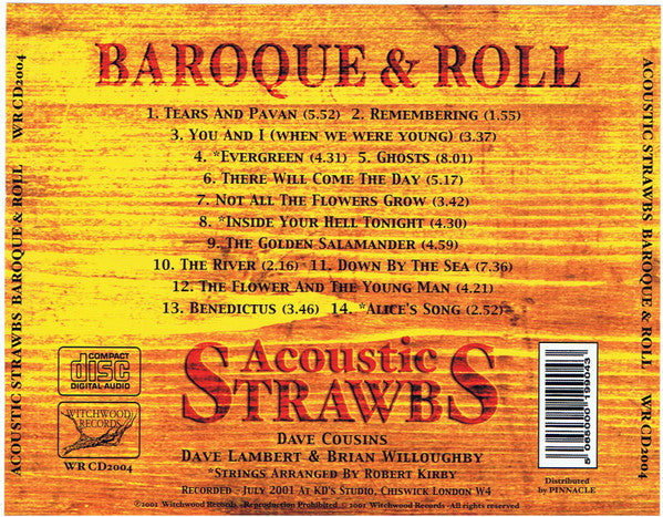 Strawbs : Baroque & Roll (CD, Album, RGM)