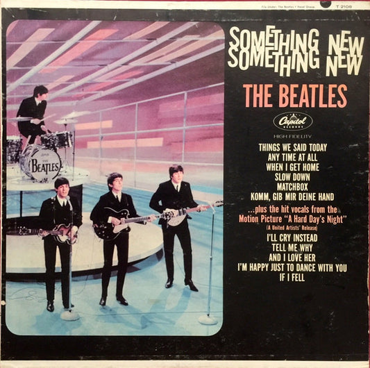 The Beatles : Something New (LP, Album, RE, Win)