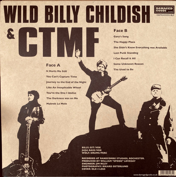 Wild Billy Childish* & CTMF : Last Punk Standing... And Other Hits! (LP, Album)