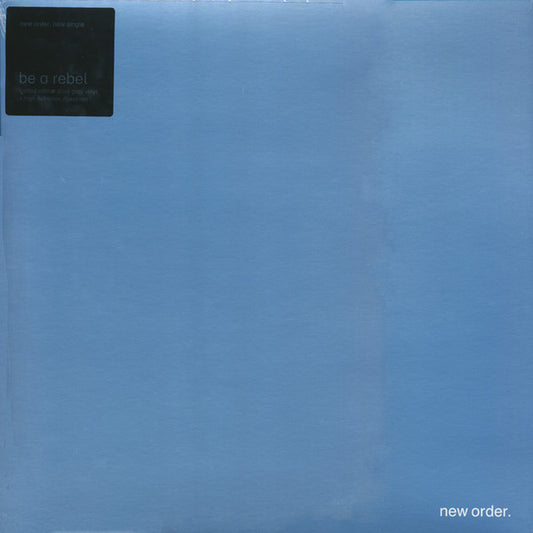 New Order : Be A Rebel (12", EP, Single, Ltd, Gre)