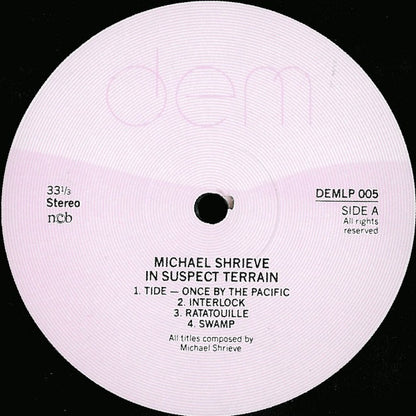 Michael Shrieve : In Suspect Terrain (LP, Album)