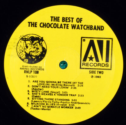 The Chocolate Watchband : The Best Of The Chocolate Watchband (LP, Comp, Yel)