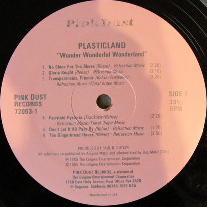 Plasticland : Wonder Wonderful Wonderland (LP, Album)