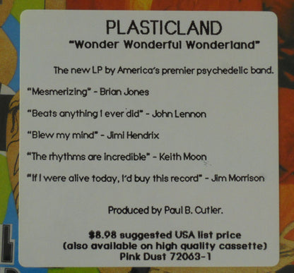 Plasticland : Wonder Wonderful Wonderland (LP, Album)