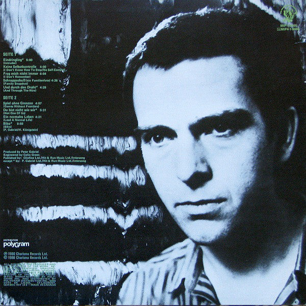 Peter Gabriel : Ein Deutsches Album (A German Album) (LP, Album)