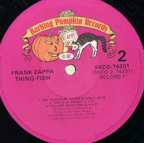 Frank Zappa : Thing-Fish (3xLP, Album + Box)