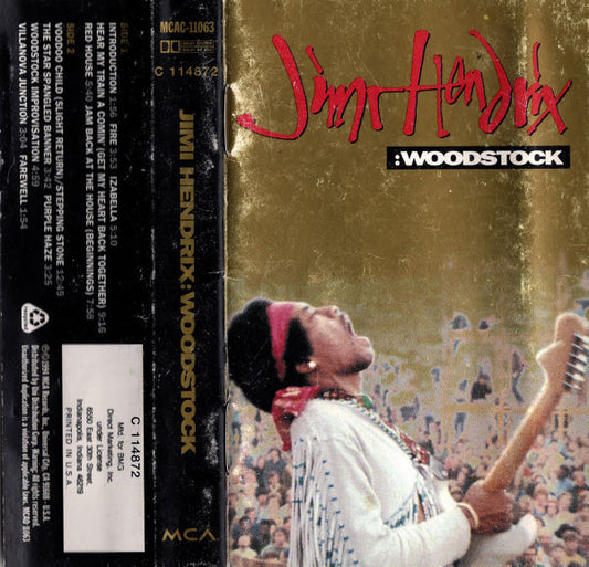 Jimi Hendrix : Woodstock (Cass, Album, Club)