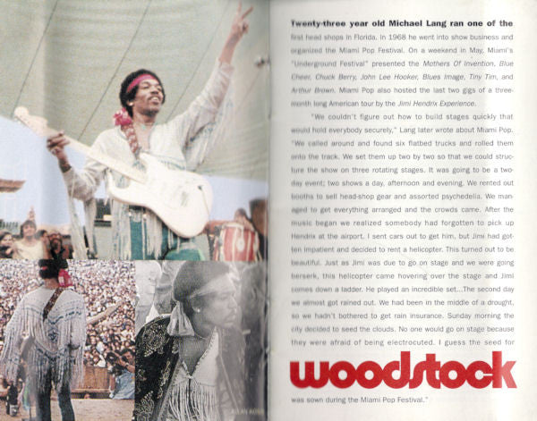 Jimi Hendrix : Woodstock (Cass, Album, Club)