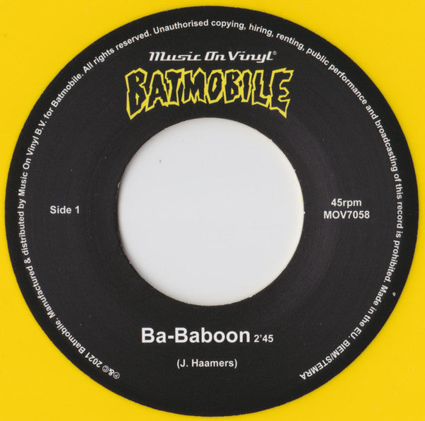 Batmobile : Ba-Baboon (7", RSD, Ltd, Num, Yel)