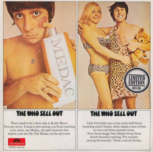 The Who : The Who Sell Out (LP, Album, RE)