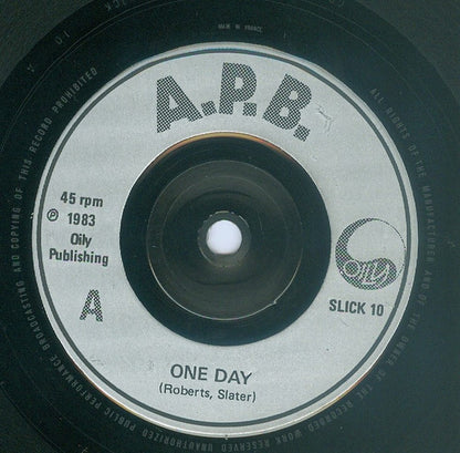 Apb (2) : One Day (7")