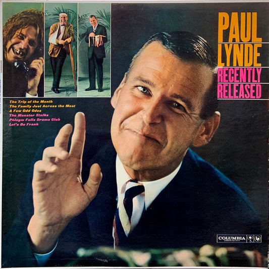 Paul Lynde : Recently Released (LP, Album, Mono)