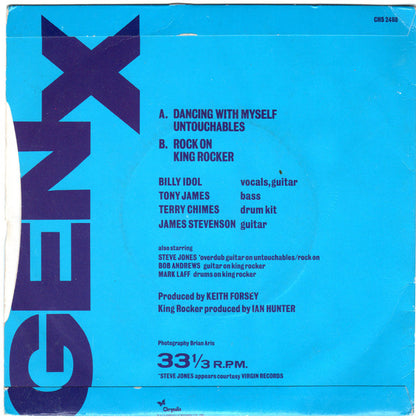 Generation X (4) : 4 (7", EP, Cle)