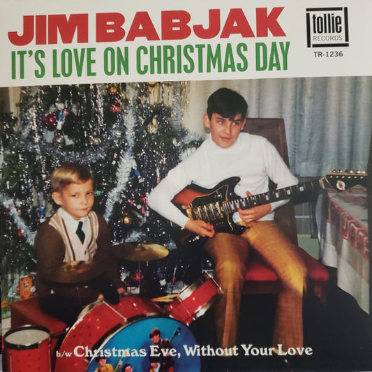 Jim Babjak : It's Love On Christmas Day (7", Single)