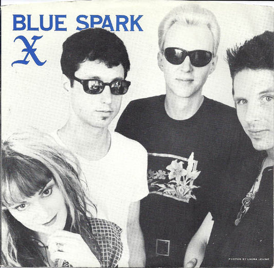 X (5) : Blue Spark (7", Single)