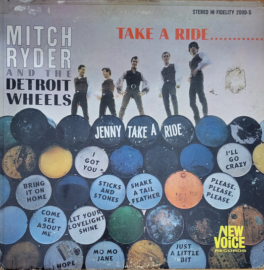 Mitch Ryder & The Detroit Wheels : Take A Ride... (LP, Album)