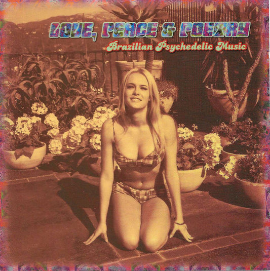 Various : Love, Peace & Poetry (Brazilian Psychedelic Music) (CD, Comp)