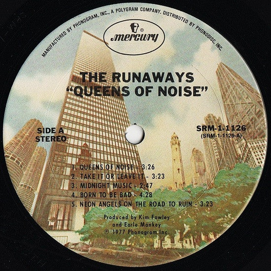 The Runaways : Queens Of Noise (LP, Album, Ter)