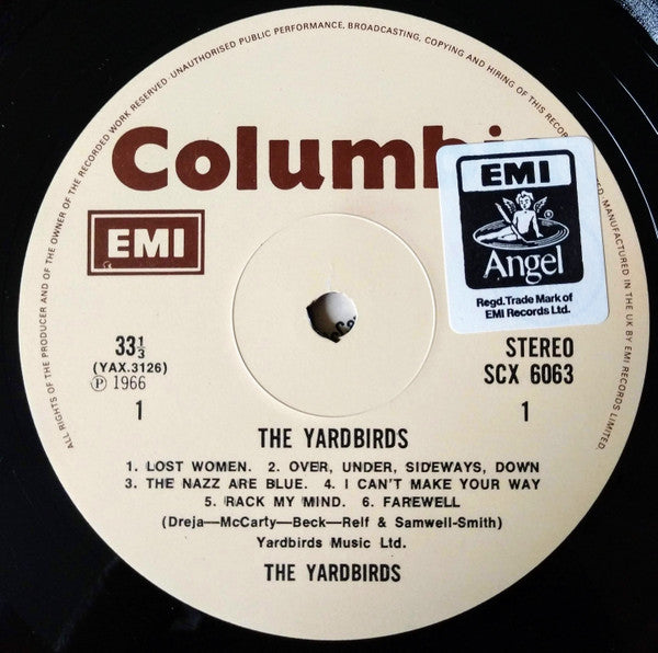 The Yardbirds : The Yardbirds (LP, Album, RE)