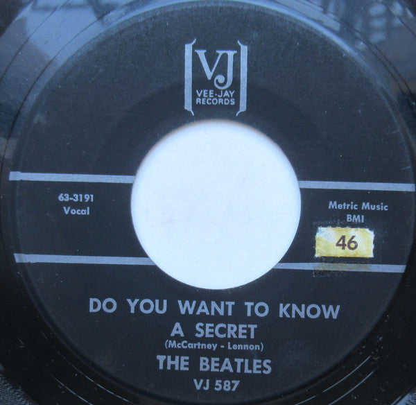 The Beatles : Do You Want To Know A Secret (7", Single)